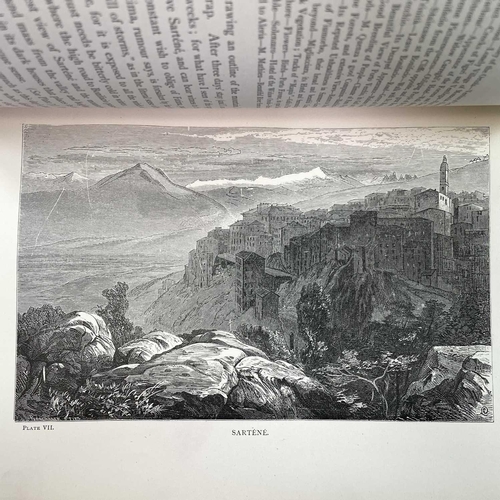 57 - EDWARD LEAR. 'Journal of a Landscape Painter in Corsica,' first edition, original russet cloth, spli... 