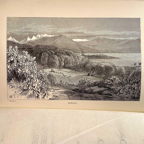 57 - EDWARD LEAR. 'Journal of a Landscape Painter in Corsica,' first edition, original russet cloth, spli... 