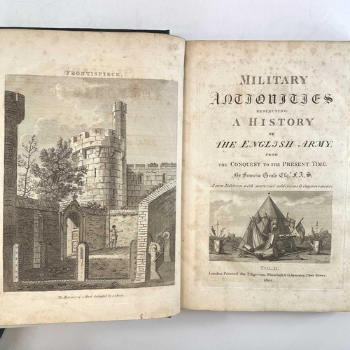 59 - FRANCIS GROSE. 'Military Antiquities Respecting A History of the English Army, From The Conquest to ... 