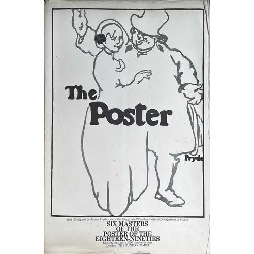 1463 - Six Masters of the Poster of the Eighteen-Nineties limited edition to 2000. (6)