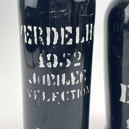 159 - A bottle of BOAL 1910 Madeira bottled in 1950 together with a bottle of Miles Vintage Maderia 1952 V... 