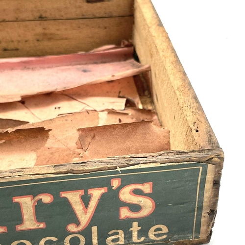 166 - An early 20th century Cadbury's Sixpenny Cake Chocolate box, height 7cm width 25cm depth 20cm.