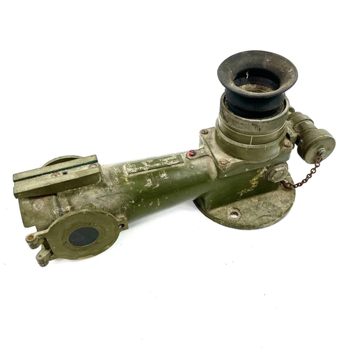 358 - A 7x50 monocular gunsight by Ross London in original stowage case, together with a WW II British ant... 