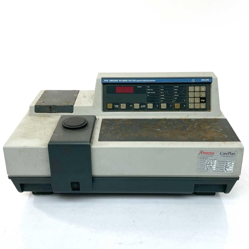 376 - A PYE Unicam SP6 Series PU 8600 UV/VIS Spectrophotometer together with a Russian made MBS-10 stereos... 