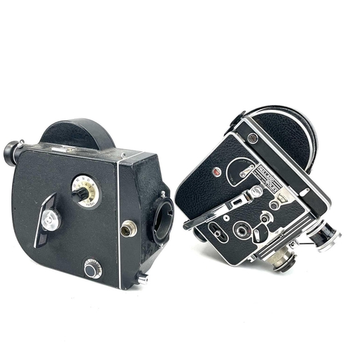 70 - A Paillard Bolex H16 Reflex 16mm camera serial number 169104, 1959, fitted with a Kern-Paillard 16mm... 