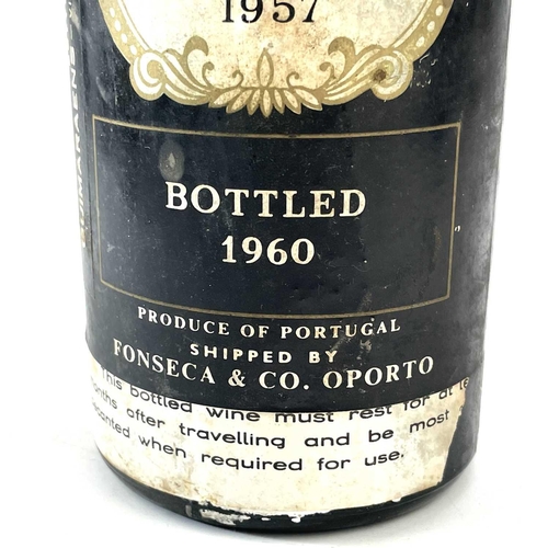 73 - 1957 Fonseca Val De Mendiz Port, Oporto bottled 1960, the bottle numbered 342103.