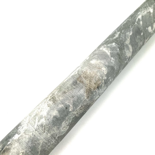 88 - An exploration core sample taken from Geevor mine, Cornwall, length 88cm.