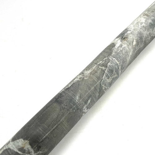 88 - An exploration core sample taken from Geevor mine, Cornwall, length 88cm.