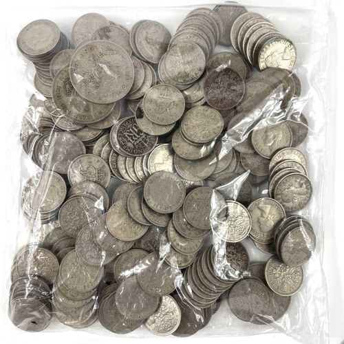 1 - Great Britain pre 1947 Silver, etc. Comprising £6.35 of pre 1947 silver coins (weight 705 gms). 2 x ... 