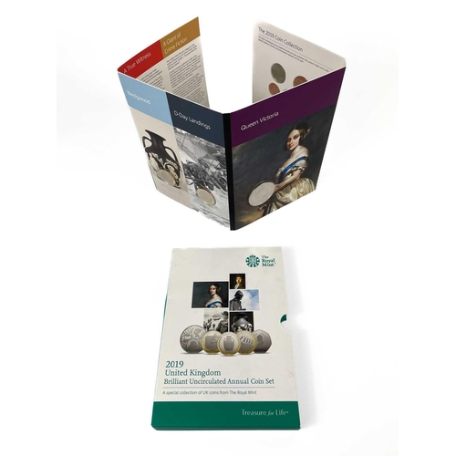 107 - Great Britain Royal Mint 2019 United Kingdom Brilliant Uncirculated Annual Coin set. Comprising all ... 