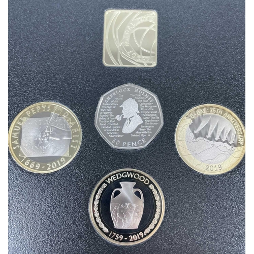 108 - Great Britain Royal Mint 2019 United Kingdom Proof Coin Set. Comprising all definitive and commemora... 