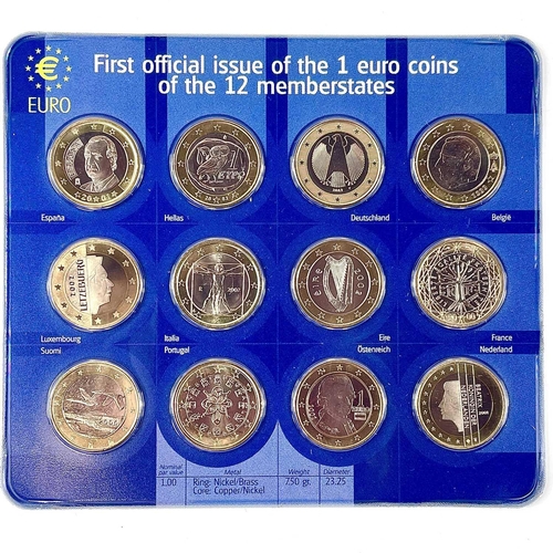 11 - European pre-Euro and First Euro Coinage. An album 