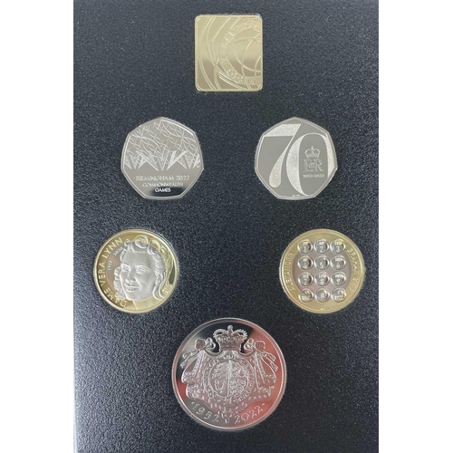 113 - Great Britain Royal Mint 2022 United Kingdom Proof Coin Set. Comprising all definitive and commemora... 