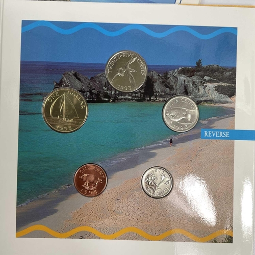 127 - West Indies Uncirculated Coin Sets (x7). Comprising Mainly Royal Mint bright uncirculated coin sets:... 