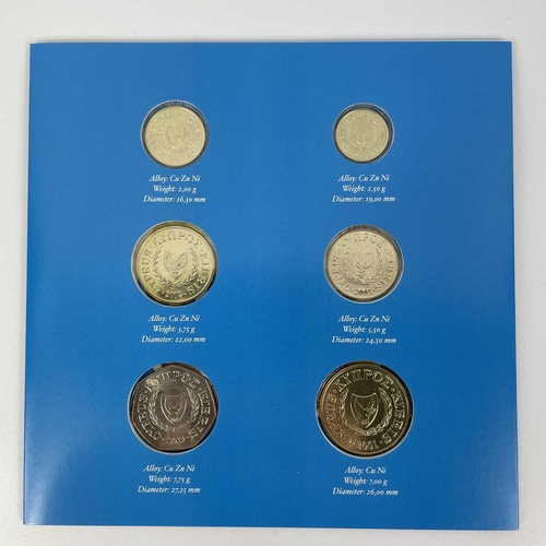 128 - British Commonwealth Uncirculated/Proof Coin Sets (x6). Comprising mainly Royal Mint bright uncircul... 