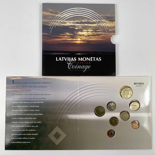 130 - Eastern European Uncirculated Coin Sets. Comprising uncirculated coin sets from: (1) Bosnia Herzegov... 