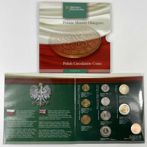 130 - Eastern European Uncirculated Coin Sets. Comprising uncirculated coin sets from: (1) Bosnia Herzegov... 