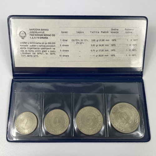 130 - Eastern European Uncirculated Coin Sets. Comprising uncirculated coin sets from: (1) Bosnia Herzegov... 