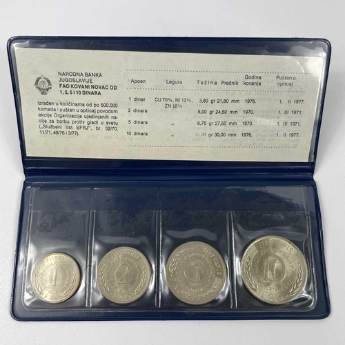 130 - Eastern European Uncirculated Coin Sets. Comprising uncirculated coin sets from: (1) Bosnia Herzegov... 