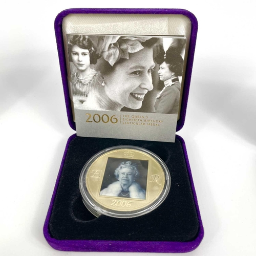 146 - Royal Mint Cased Commemorative Coin/Medallions. Comprising: 1: 1986 Prince Andrew wedding silver 37g... 