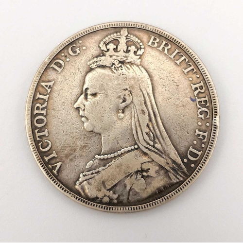 189 - Great Britain Silver Jubilee Head Queen Victoria Crowns x5 A run of 5 silver crowns from 1887 to 189... 