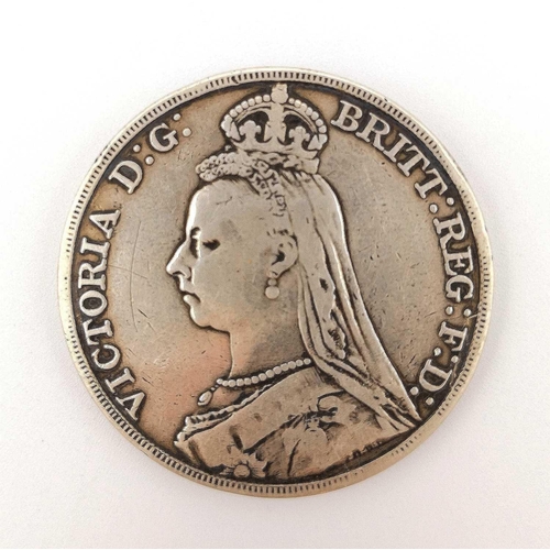 189 - Great Britain Silver Jubilee Head Queen Victoria Crowns x5 A run of 5 silver crowns from 1887 to 189... 