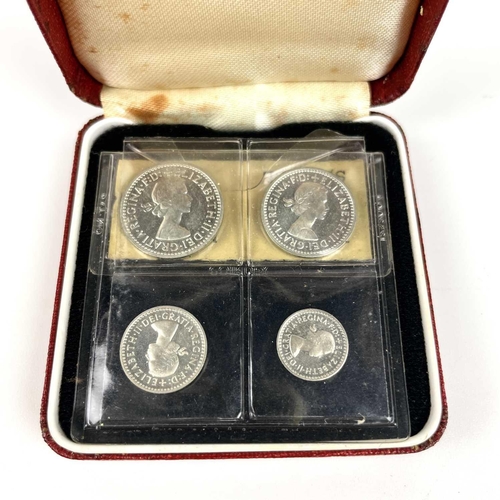 219 - Great Britain Silver Maundy Set - 1963. An uncirculated Queen Elizabeth ll boxed 1963 Maundy coin se... 