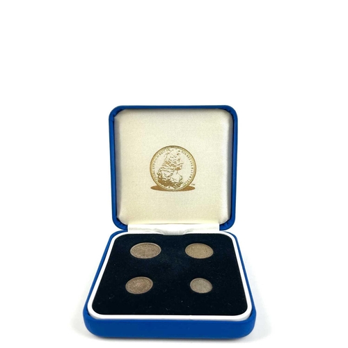 224 - Great Britain Silver Maundy Set - 1902. A near uncirculated boxed 1902 King Edward Vll maundy coin s... 