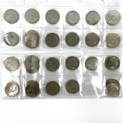 236 - Great Britain 2/- Florin Coins Ranging From 1849 to 1970 A Good Base Collection Comprising: (1) pre1... 