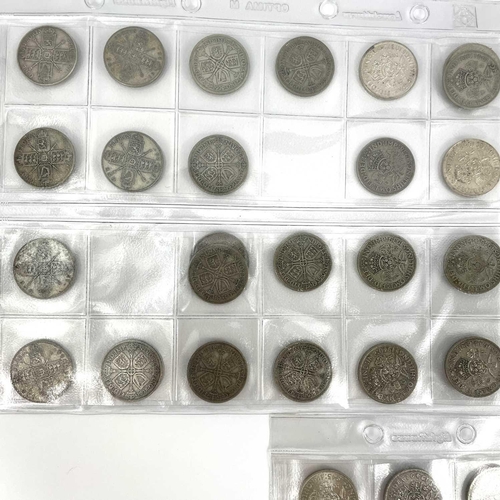 236 - Great Britain 2/- Florin Coins Ranging From 1849 to 1970 A Good Base Collection Comprising: (1) pre1... 