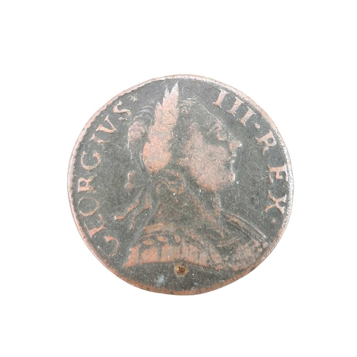 246 - British 18th &19th Century Silver and Copper Coinage. Includes: 1747 1/-, Maundy 4d 1743, 1787 6d. M... 