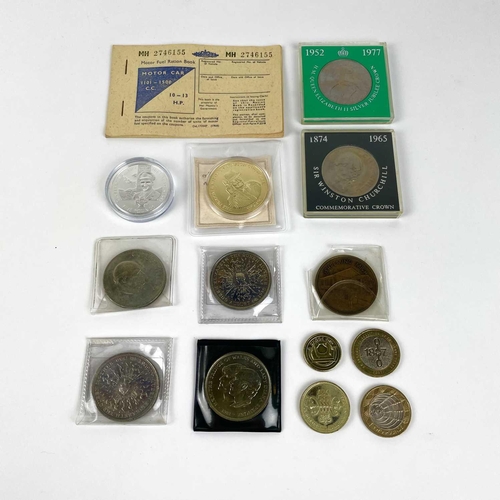 253 - Great Britain & Channel Islands Coinage, Medallions etc. Comprising: a silver proof 2006 Jersey Guy ... 