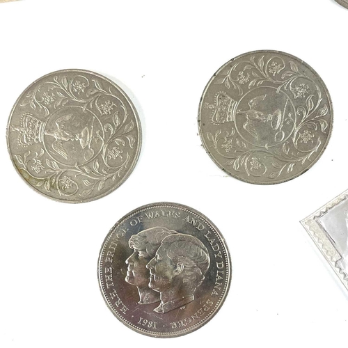 272 - Great Britain Coinage & Banknotes. Comprising: 1) Victorian Silver Crowns (x3) : 1893, 1900 (x2) 2) ... 