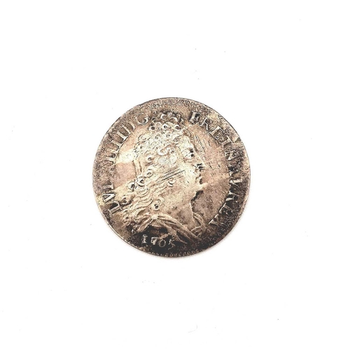 280J - France - Henry III to Louis XV Silver Lower Denomination Fractional ECU Coinage (x7). Comprising: 1/... 