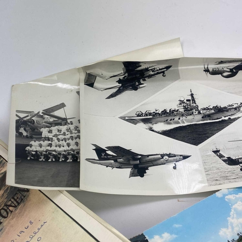 300 - Naval Interest. Approximately 100 Black & White photos circa 1960s many showing H.M.S. Victorious on... 