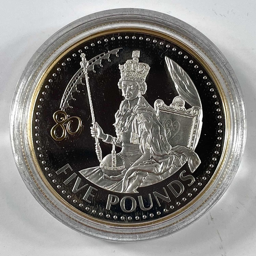 31 - G.B. & Commonwealth Royal Mint 2006 80th Birthday Silver Proof Coin Collection (x18). A Royal Mint 1... 