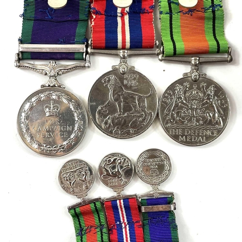 324 - World War 2 & Northern Ireland Medal Group of 3. An unusual group of 3 medals consisting of World Wa... 