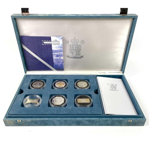 33 - Royal Mint The Masterpiece 2000 Millenium Collection (x24). Comprising proof coins from Alderney, Ar... 