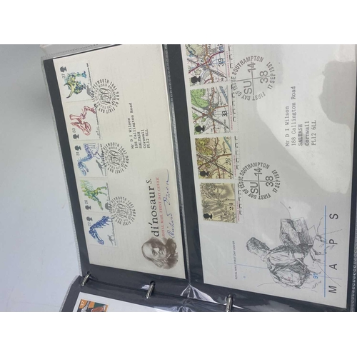 401 - Great Britain First Day Covers, November 1990 up to August 1999 (x128). A binder containing 128 mint... 