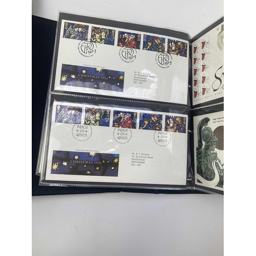 401 - Great Britain First Day Covers, November 1990 up to August 1999 (x128). A binder containing 128 mint... 