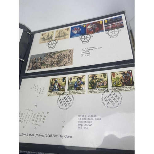 401 - Great Britain First Day Covers, November 1990 up to August 1999 (x128). A binder containing 128 mint... 