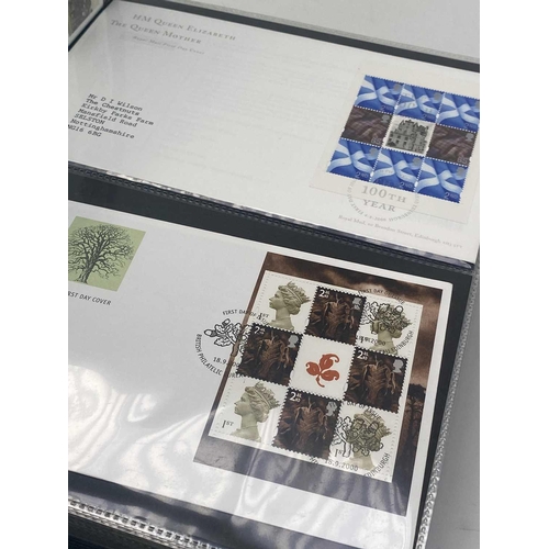 402 - Great Britain First Day Covers August 1999 up to March 2005 (x112). A binder containing 112 mint nea... 