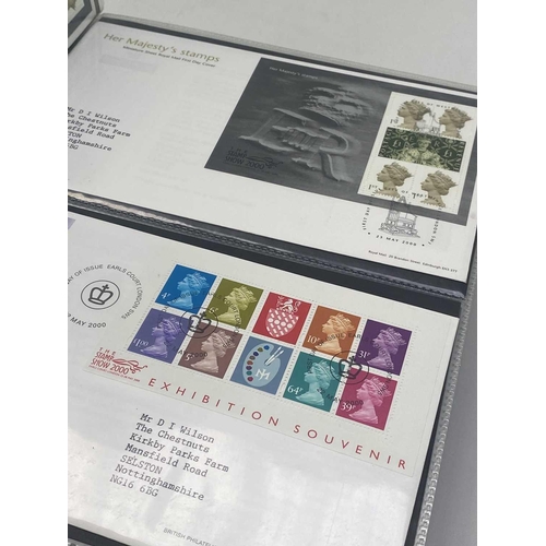 402 - Great Britain First Day Covers August 1999 up to March 2005 (x112). A binder containing 112 mint nea... 