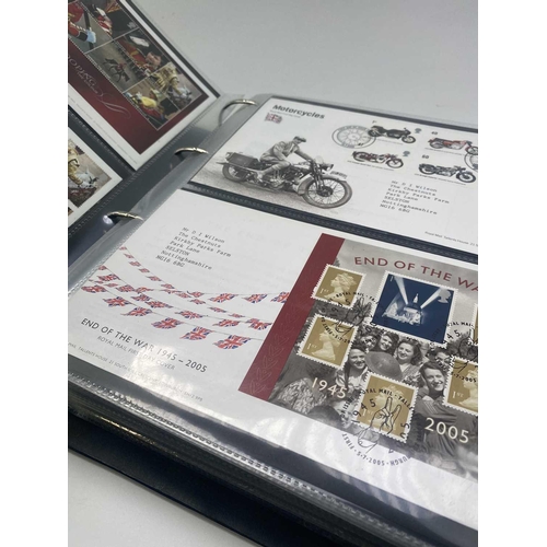 403 - Great Britain First Day Covers April 2005 up to September 2009 (x108). A binder containing 108 mint ... 