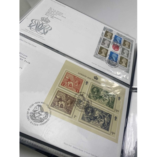 404 - Great Britain First Day Covers October 2009 up to November 2014 (x120). A binder containing 120 mint... 