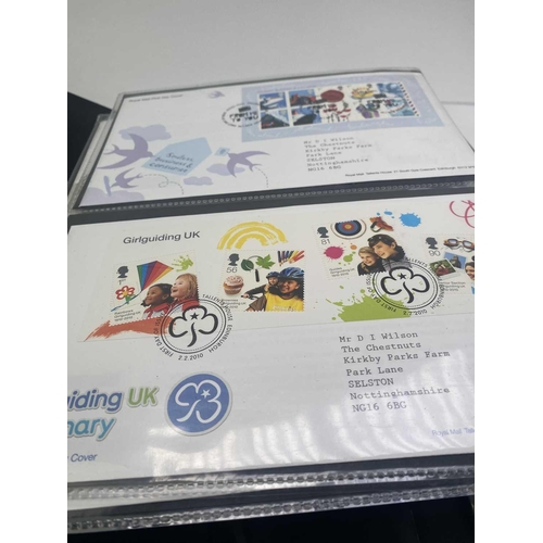 404 - Great Britain First Day Covers October 2009 up to November 2014 (x120). A binder containing 120 mint... 