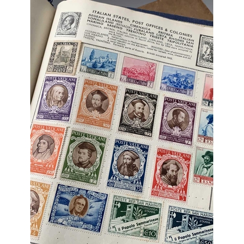 468 - GB & World Collections. A box containing 5 albums of mainly middle period stamps in 3 'strand' and a... 