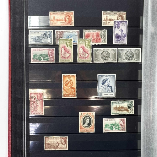 479 - British Commonwealth - Mainly George V to Queen Elizabeth ll a very clean collection. Contained in 4... 