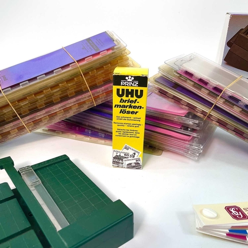 480 - Stamp Unused Protective Mounts, Stamp Accessories etc A box containing a large quantity of unused Pr... 