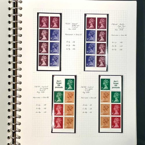 482 - Great Britain Mint Stamps - Mostly Decimal Era. A box containing 4 albums, face value of G.B. decima... 